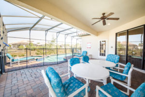 Spacious Pool Deck with Chairs